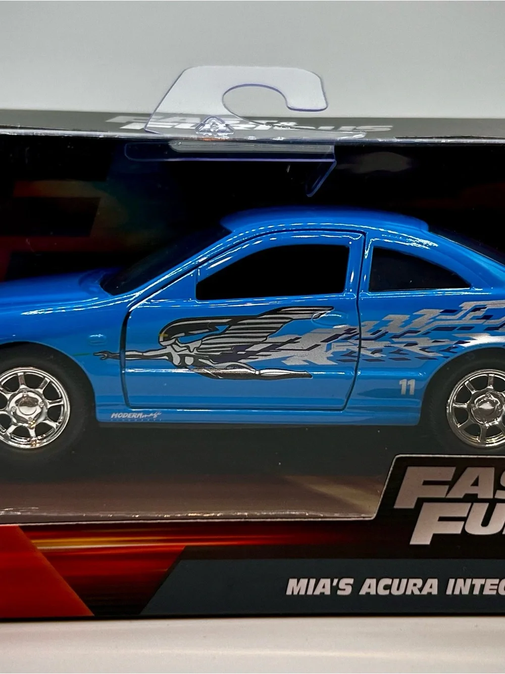 Fast & Furious Mia's Acura Integra Toy Car - Blue